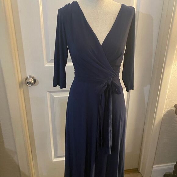 Dessy Collection Vivian Diamond Midnight Gown/ Maxi Sz XS - Picture 7 of 11